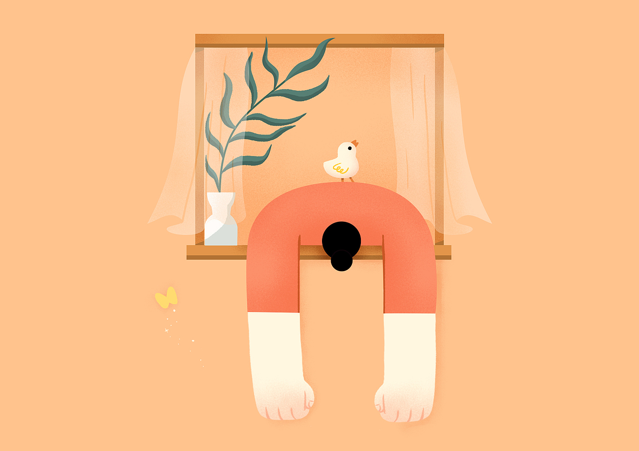 啊,好累啊
就让我这样懒懒的躺在春风里吧