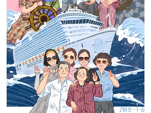 长图记录旅程