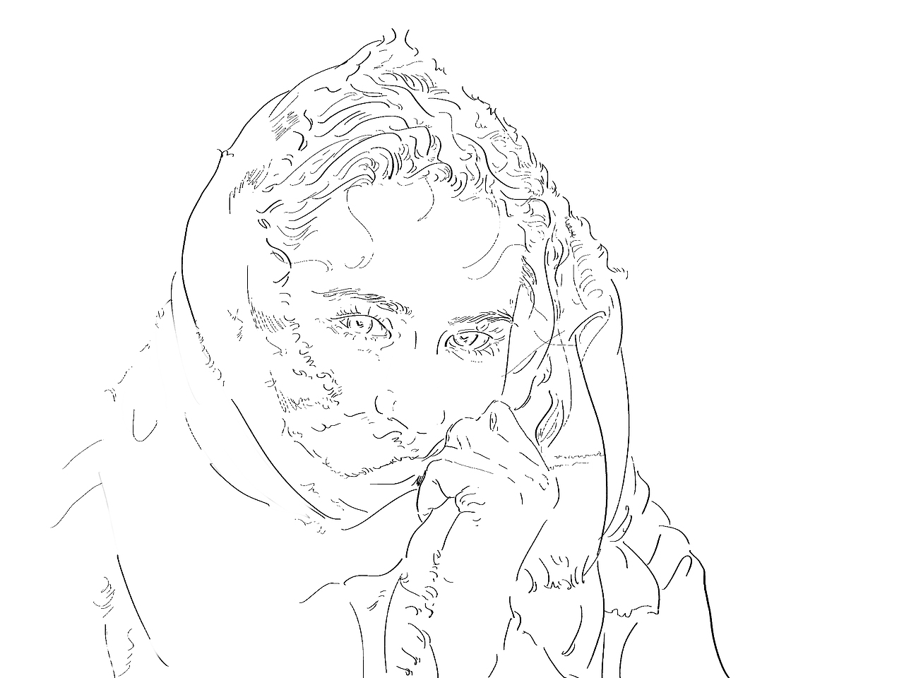 平时速写练习（图ZNzg1OTU4NTI=） - 艺术插画 - 站酷设计师宇宙战斗代表原创素材 - 站酷ZCOOL