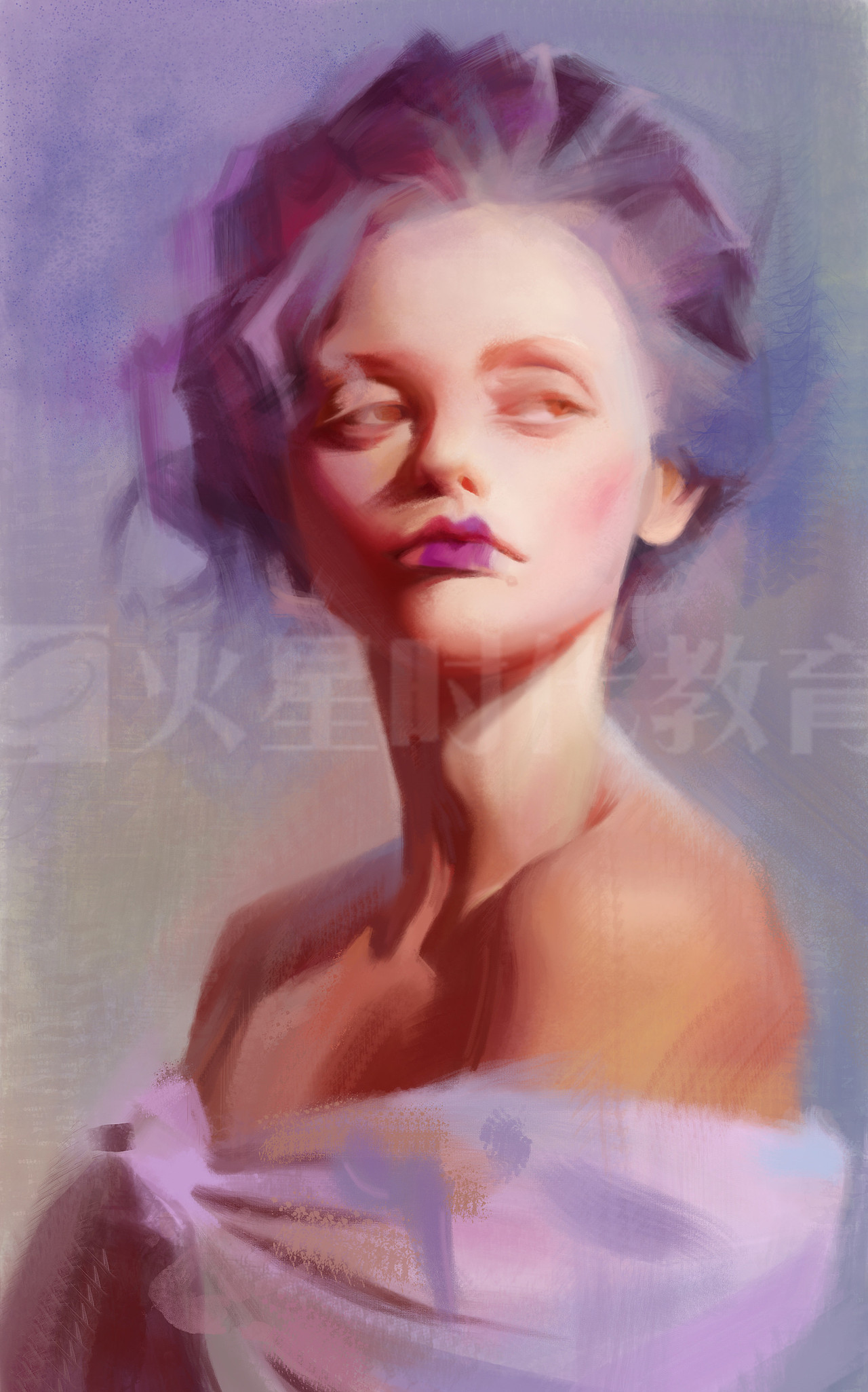 商業(yè)插畫人物肖像（圖ZMTkyMDkwMjQw） - 商業(yè)插畫 - 站酷設計師火星時代教育原創(chuàng)素材 - 站酷ZCOOL