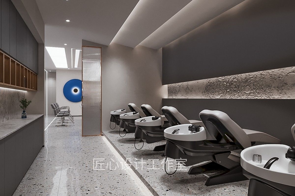 美发店效果图设计