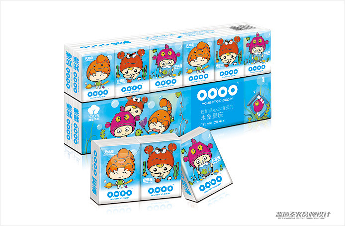 奥博纸业包装设计(图ZNTcxNzQxMg==) - 包装 - 站酷设计师蓝色盛火原创素材 - 站酷ZCOOL