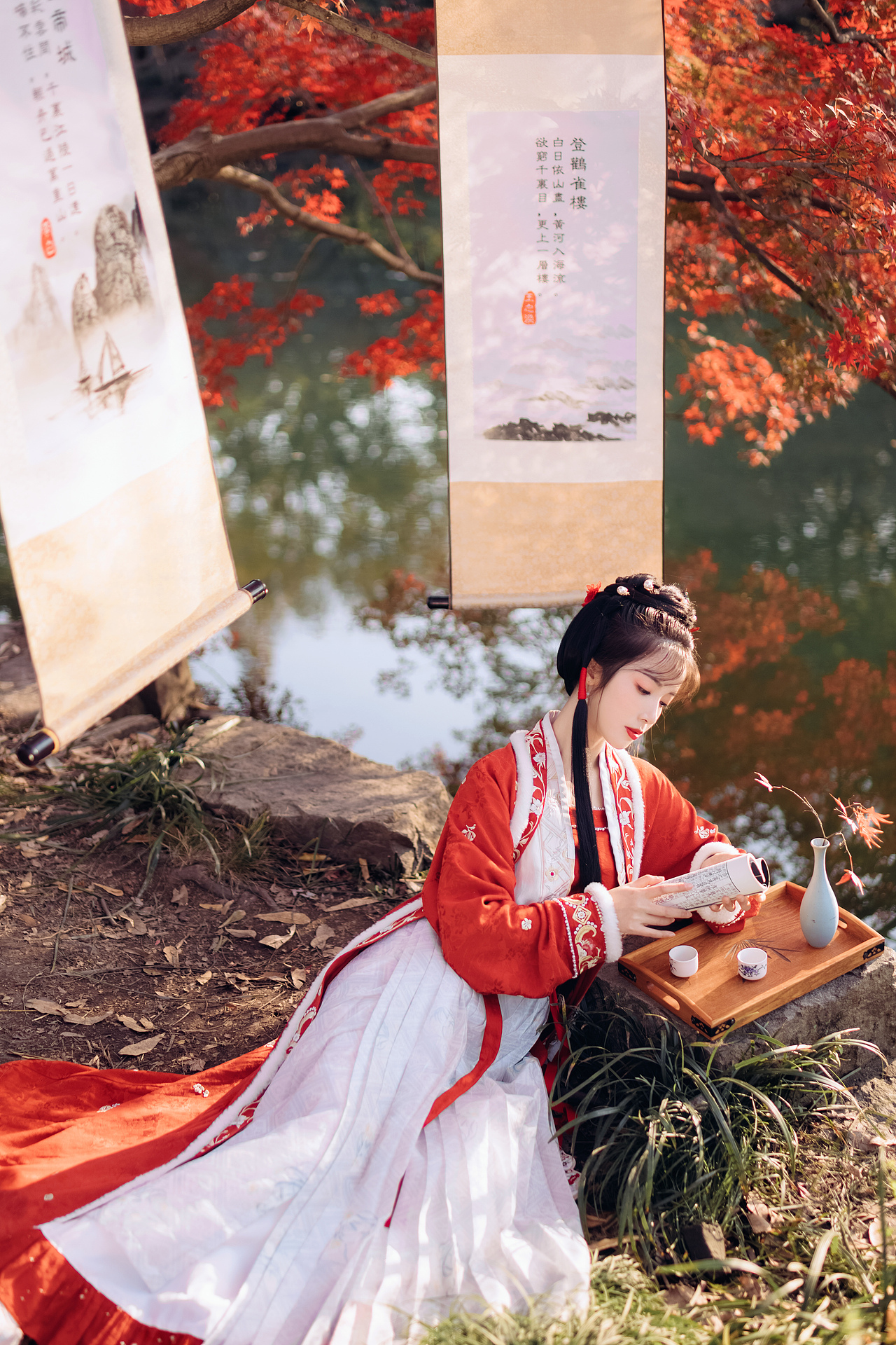 江枫渐老（图ZMjgzODE3MTQ4） - 人像摄影 - 站酷设计师若寒Rock原创素材 - 站酷ZCOOL