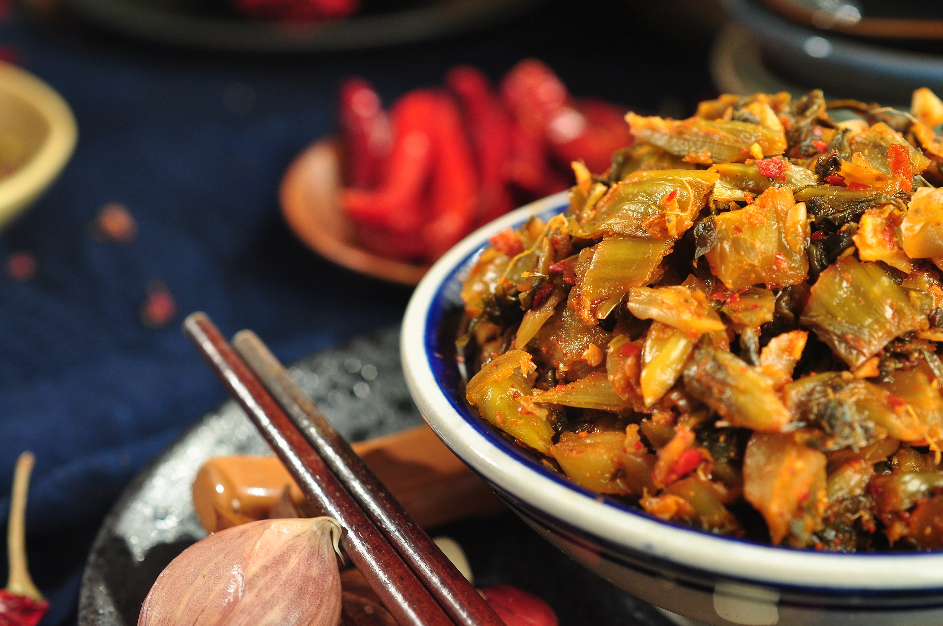 云南酸腌菜 摄影