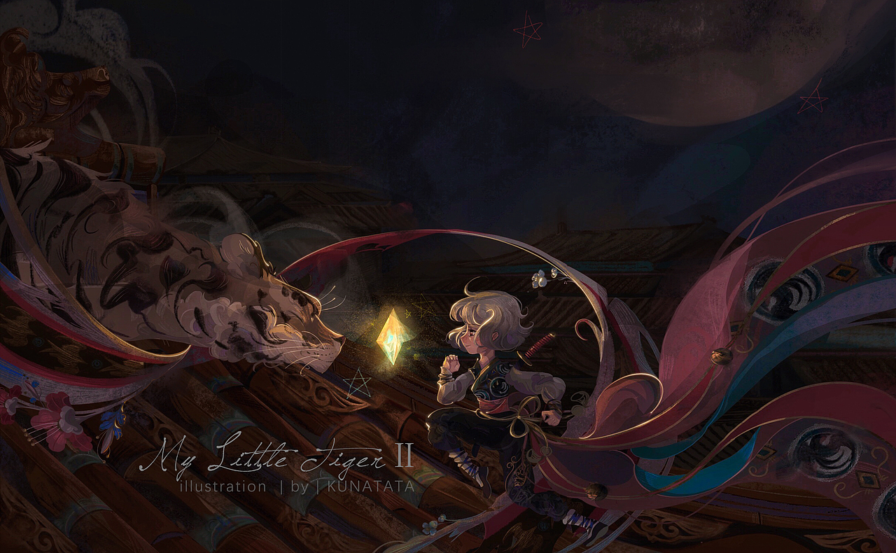 2019插画总结（图ZMTkwOTczMDQ4） - 商业插画 - 站酷设计师KUNATATA原创素材 - 站酷ZCOOL