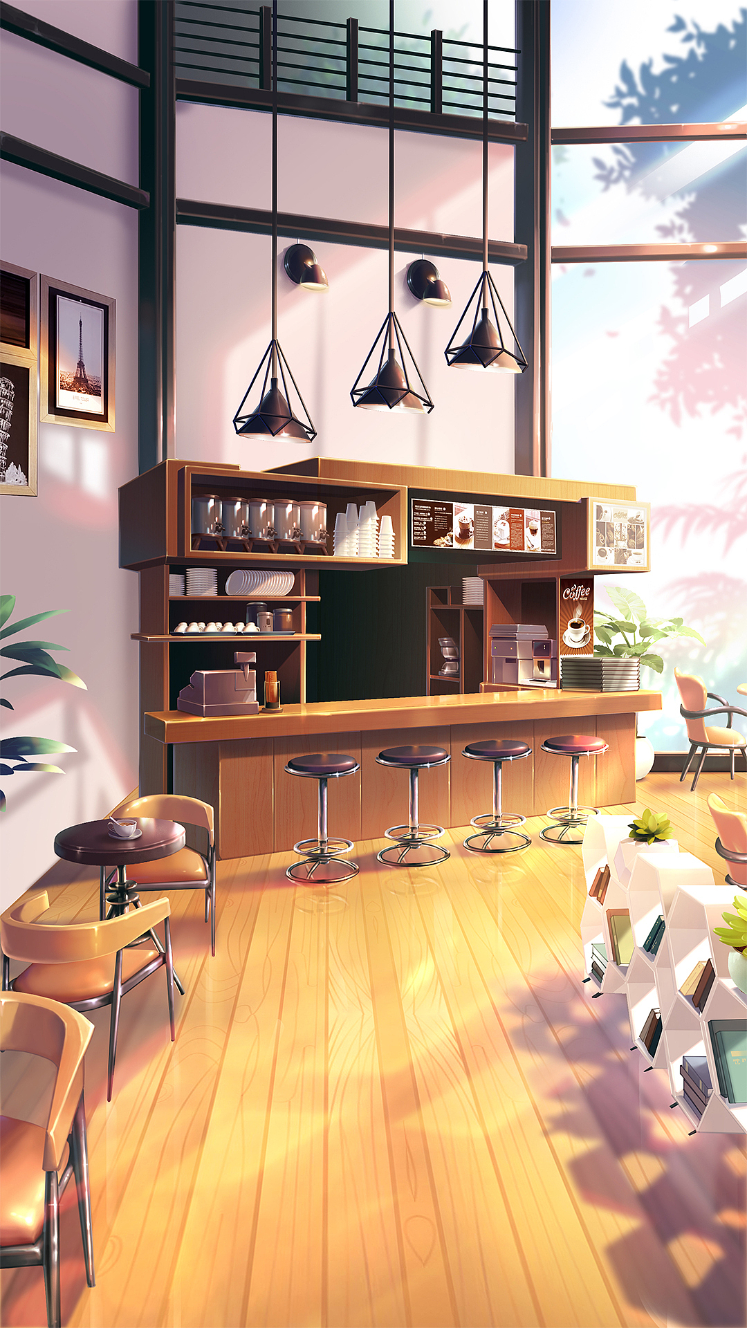 咖啡厅（图ZMTM5NzEwMjIw） - 游戏原画 - 站酷设计师lhcxylxh原创素材 - 站酷ZCOOL