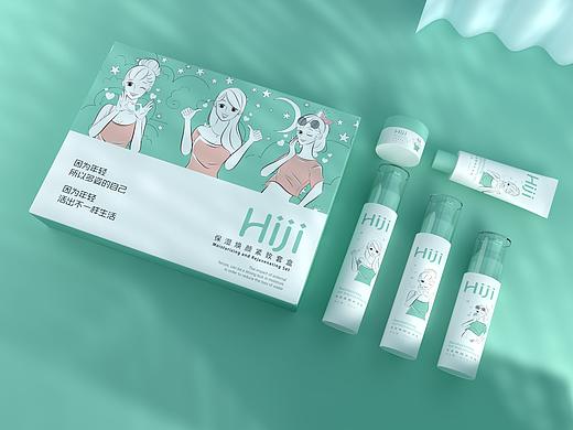 化妆品包装  C4D包装 建模 护肤品