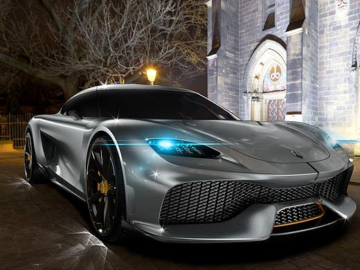 从Subdivision到NURBS再到VRED — Koenigsegg Gemera（个人主页-ZNDcyMzU1MTI=） - 机械/交通 - 站酷设计师缘袁原创素材 - 站酷ZCOOL