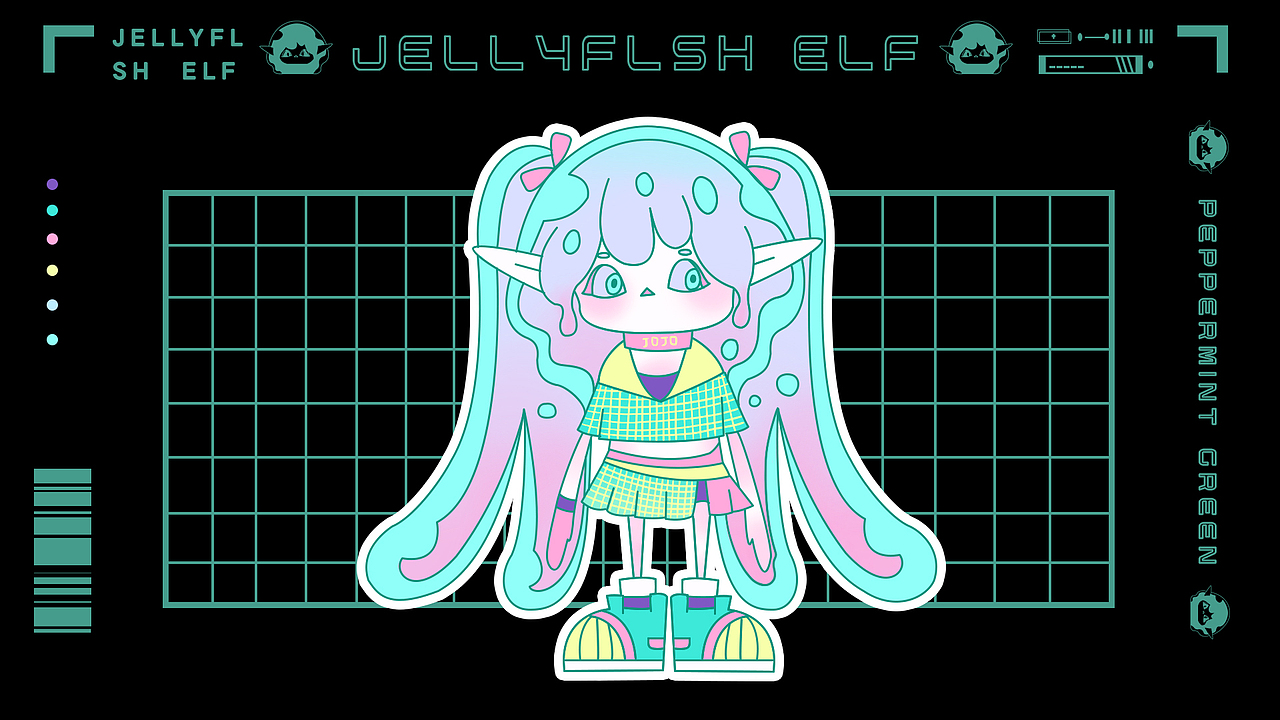 水母JOJO/IP形象设计