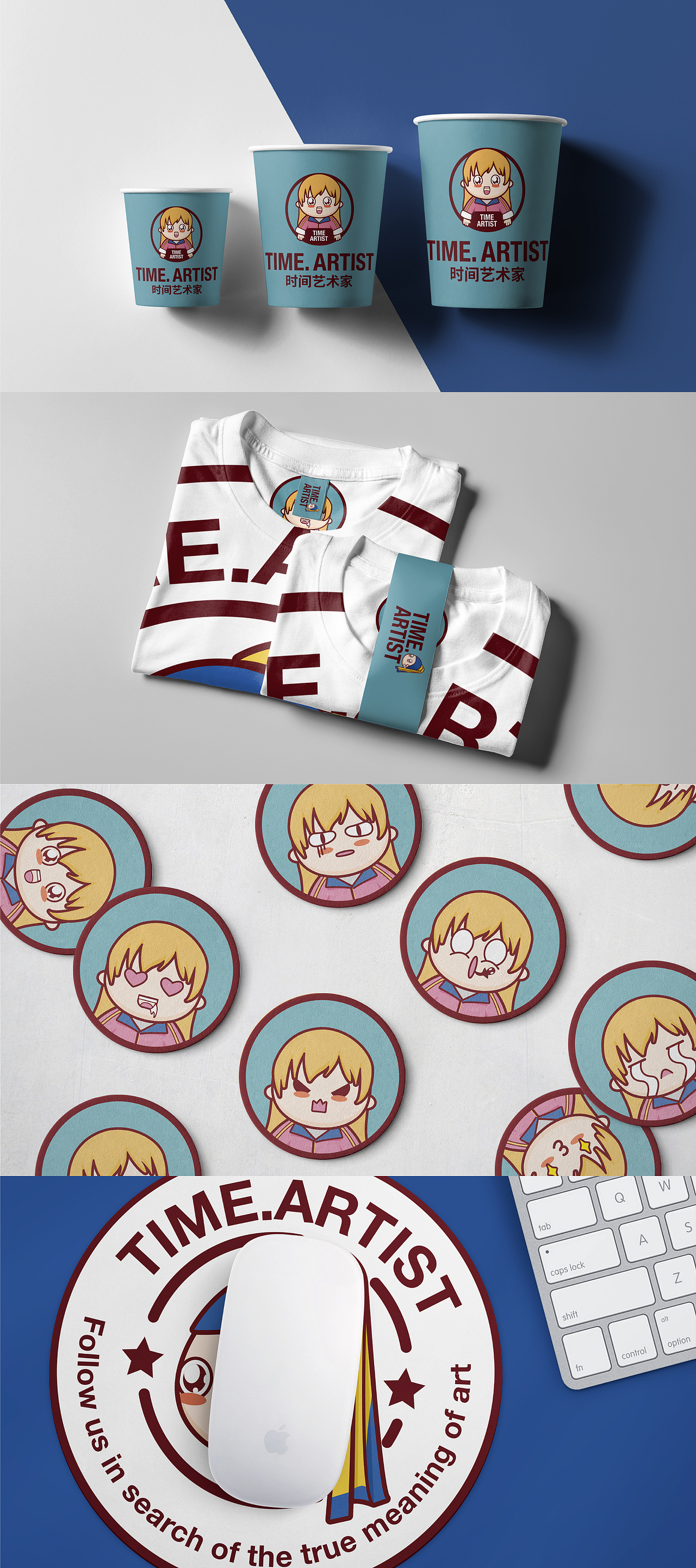 一套cos世界名画的IP设计（图ZMTkwMzQ5Nzcy） - 品牌 - 站酷设计师立木Limo原创素材 - 站酷ZCOOL