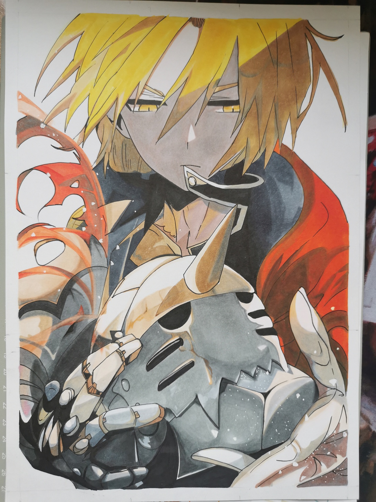 【马克笔】钢之炼金术师