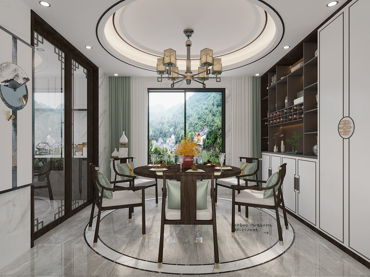 新中式全屋定制设计案例 | 不做任何人的第二选择