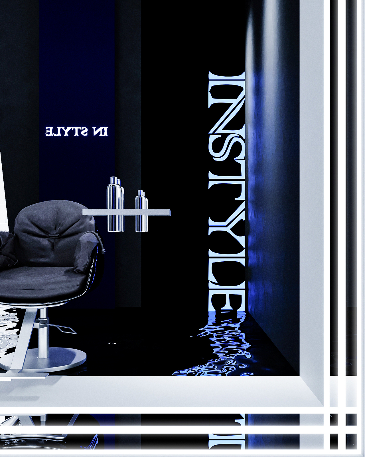 筑本设计 | 理发店（图ZMjI4ODE5ODgw） - 家装设计 - 站酷设计师野生設計原创素材 - 站酷ZCOOL