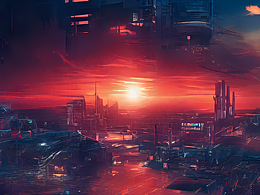 #AI创作实验室#夕阳