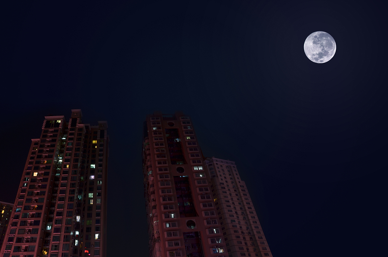 20150927，中秋圆月（图ZNDY1NDgwMDg=） - 风光摄影 - 站酷设计师林中老道原创素材 - 站酷ZCOOL