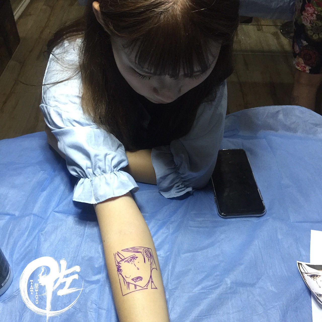 少女心...（图ZMTE4OTk0OTY0） - 绘画 - 站酷设计师tattoo莫原创素材 - 站酷ZCOOL