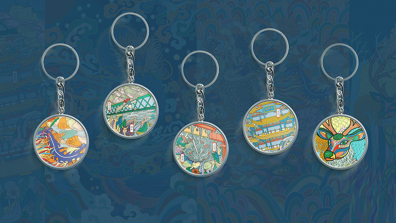 国潮再起之上古大神“神农氏”系列插画设计（图ZMjA2MTA0Mjc2） - 创作习作 - 站酷设计师w小鲸鱼原创素材 - 站酷ZCOOL