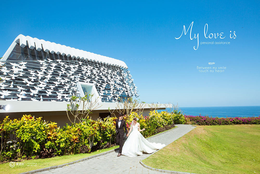 爱旅拍巴厘岛白鸽教堂旅拍