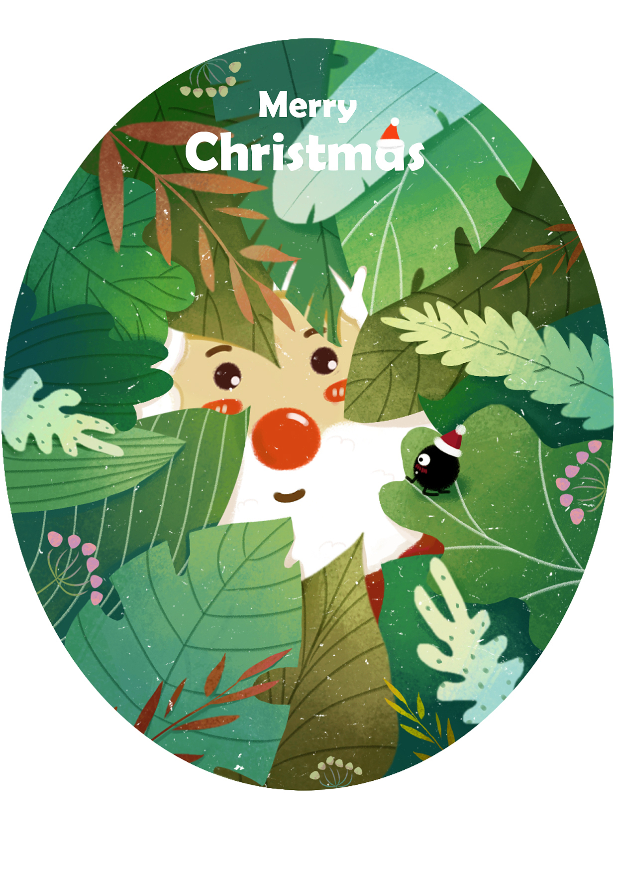 圣诞老人和小煤球