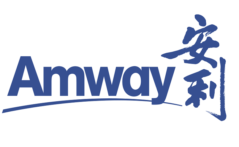 安利最新版logo 纯蓝色logo