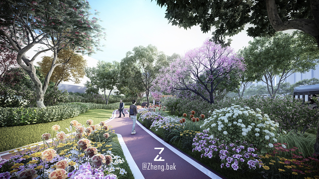 口袋公园设计|空间|景观设计|zf380453757 - 原创作品 - 站酷 (zcool)