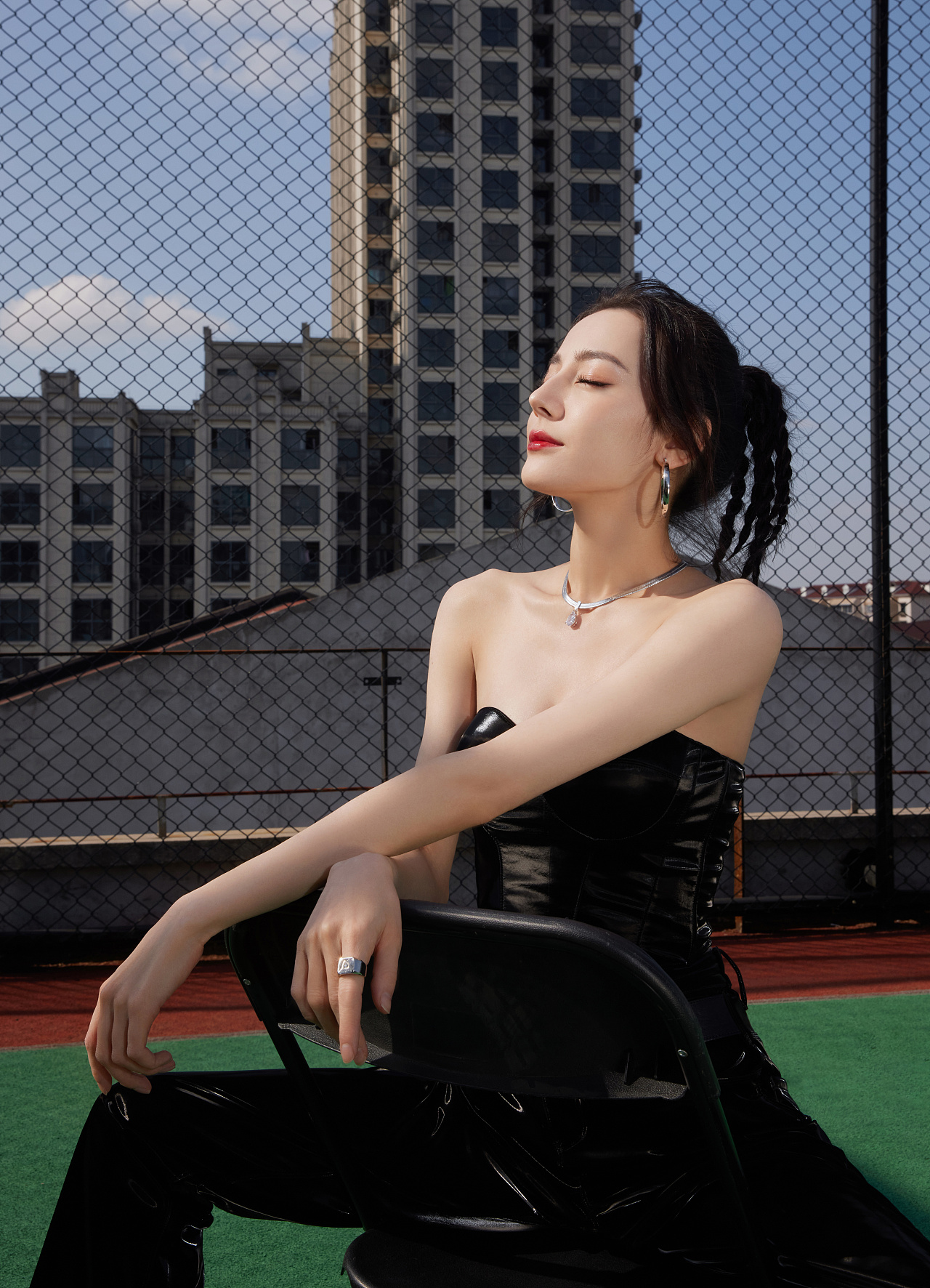 迪丽热巴#和平精英四排节#大吉大利今晚吃鸡