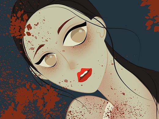 插畫練習(xí)（個(gè)人主頁-ZNDA0MjU2NDA=） - 創(chuàng)作習(xí)作 - 站酷設(shè)計(jì)師云云擺擺原創(chuàng)素材 - 站酷ZCOOL