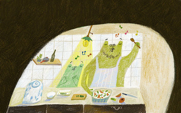 《青蛙爸爸的行李箱》