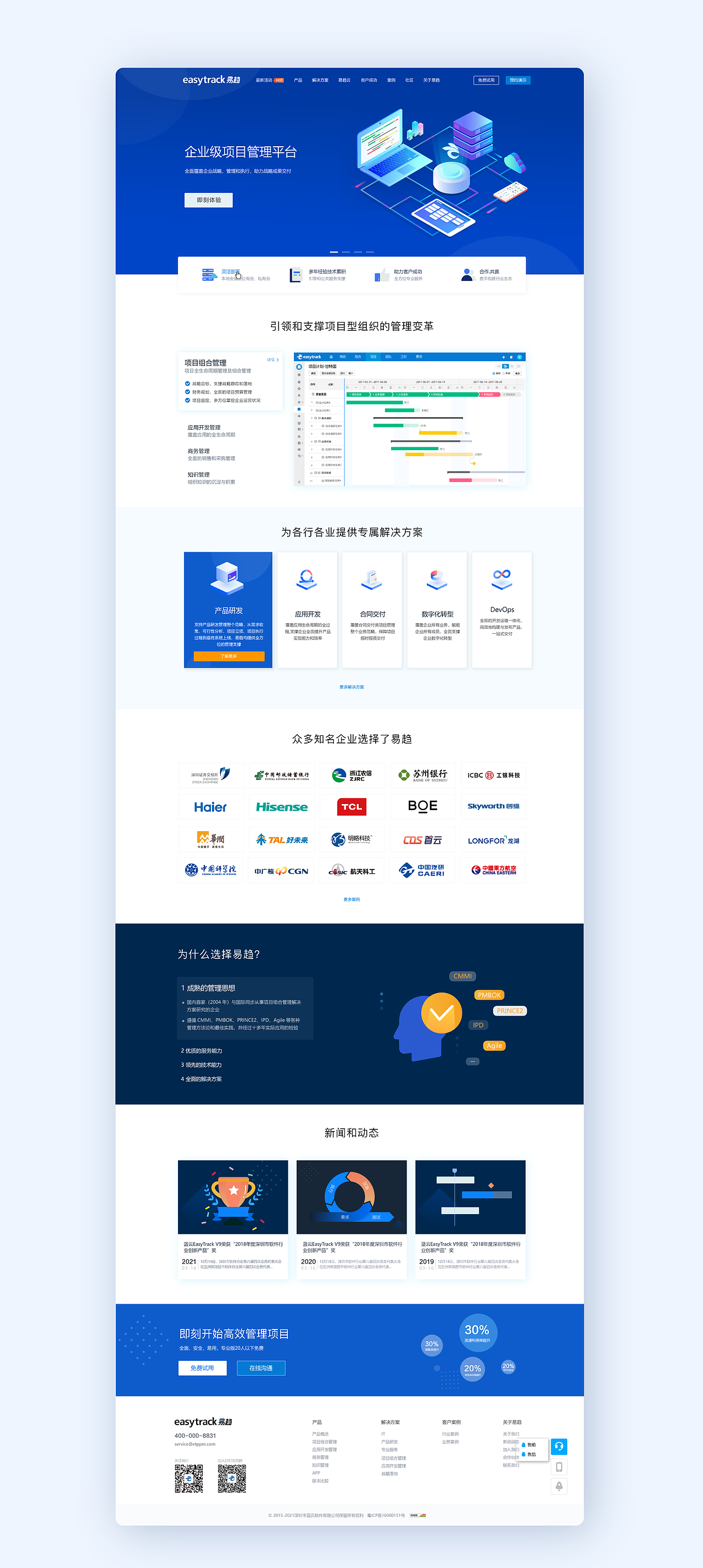 易趋-项目管理系列产品