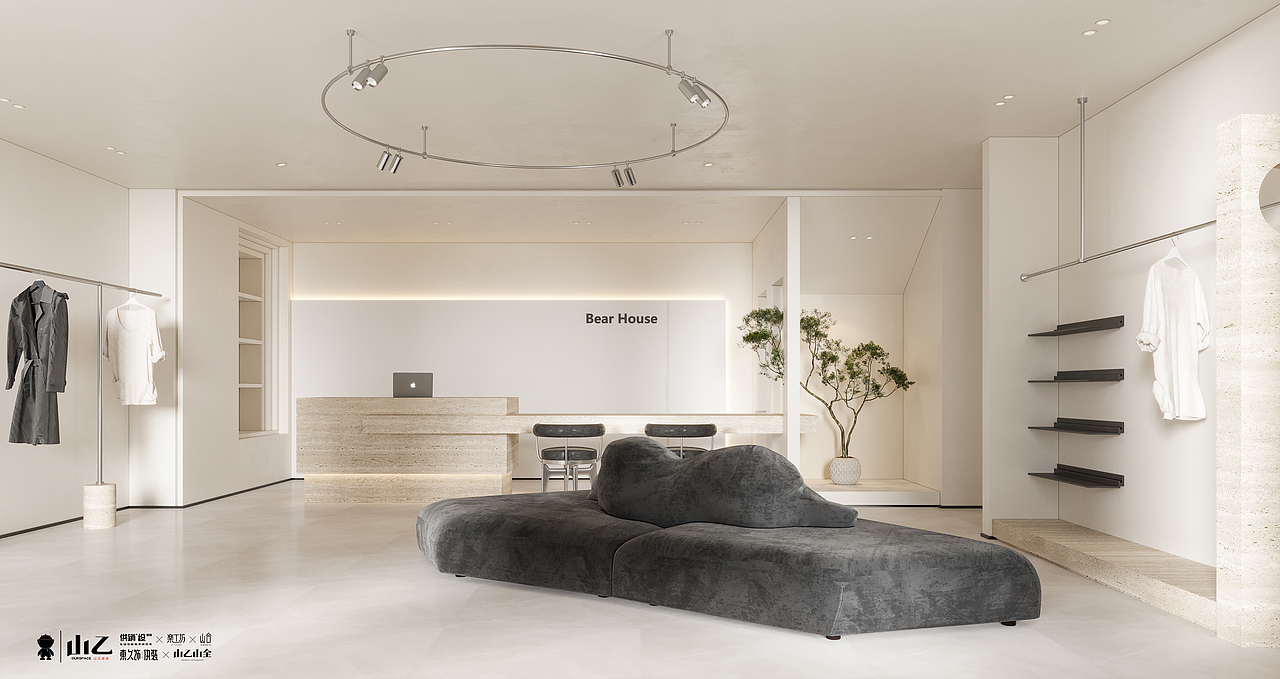 山乙建设丨潮流服装店