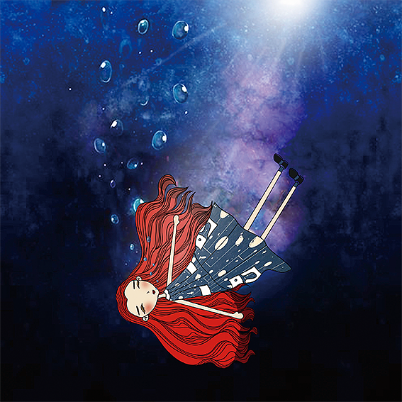 在海底惊见阳光,我却迟迟不敢张开双眼。