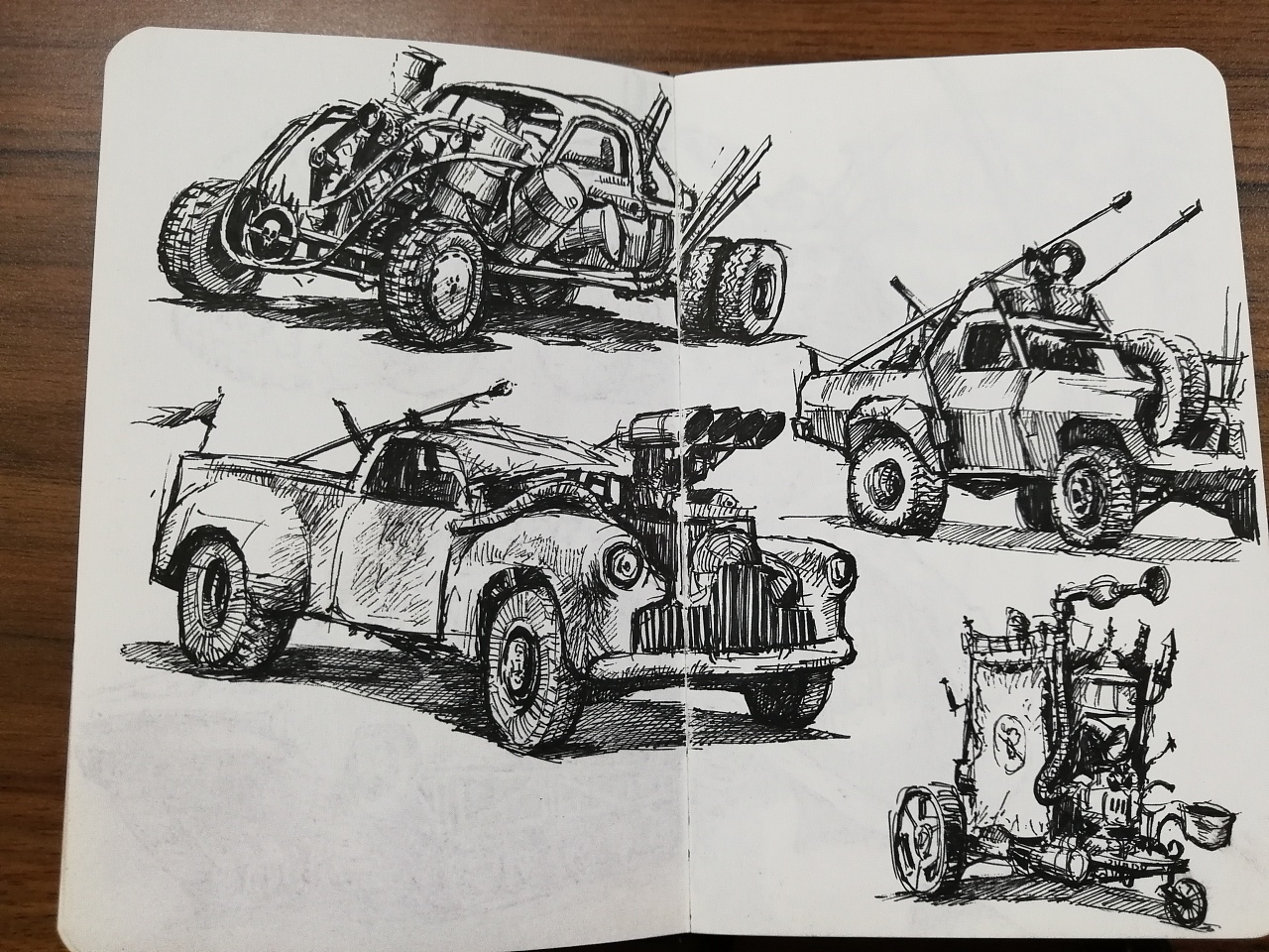 2018年线稿速写练习