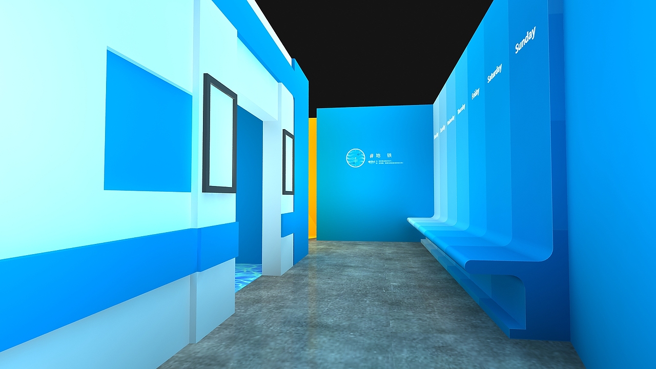 网红色廊-15空间不色不潮 拍到你不要不要