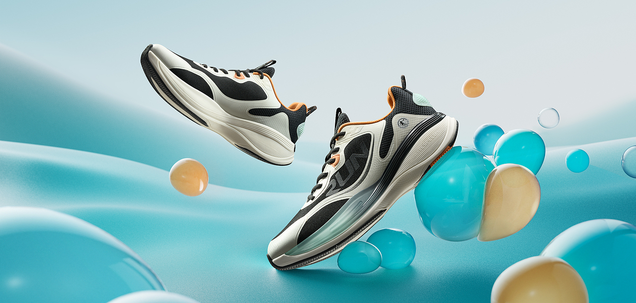 乔丹运动鞋KV渲染