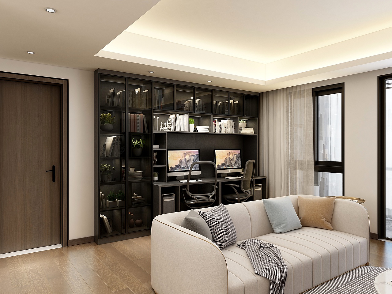 全屋定制-客餐厅（图ZMzA5ODA5ODEy） - 家装设计 - 站酷设计师M洛西子原创素材 - 站酷ZCOOL