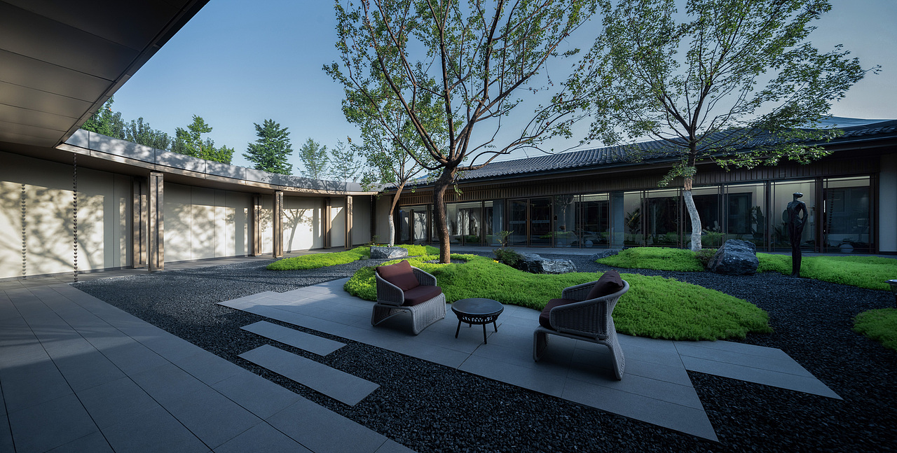 景观摄影｜北京越秀·天恒怀山府（图ZMzI3MDY2MTQ0） - 环境/建筑摄影 - 站酷设计师建筑摄影师王侃原创素材 - 站酷ZCOOL