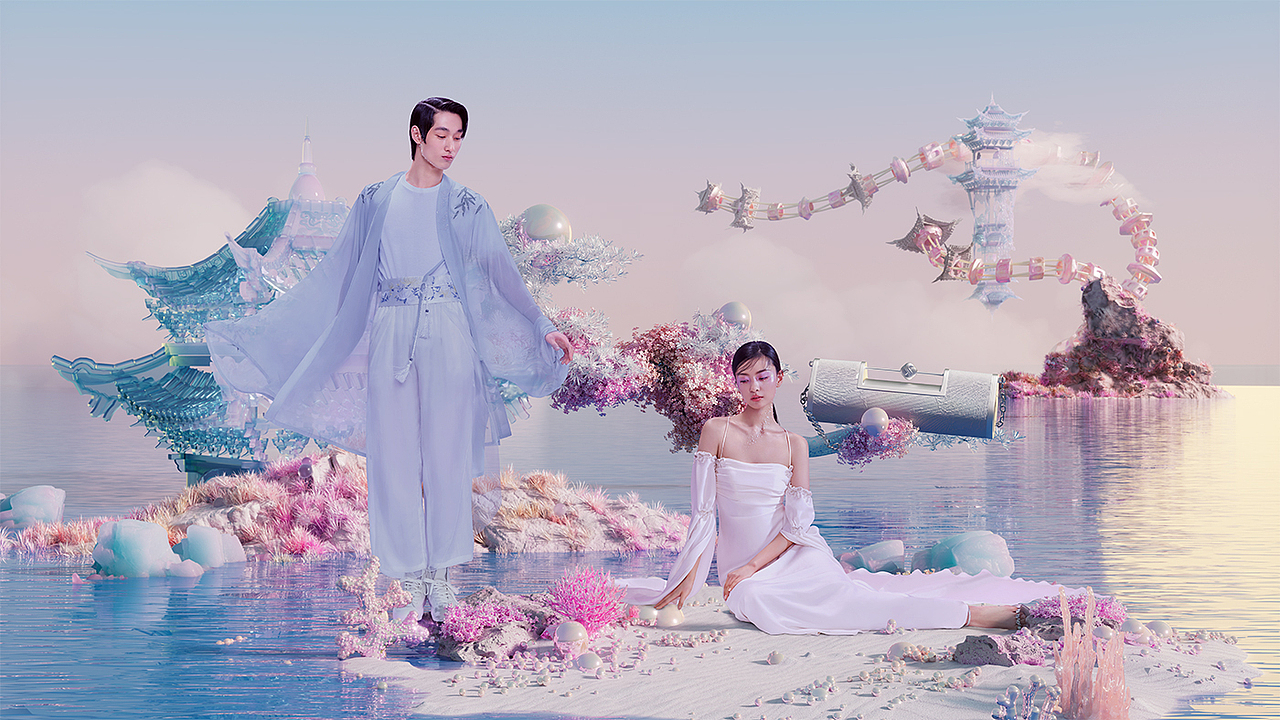 探索花西子七夕虚拟宇宙：奇幻“东方琉璃岛”