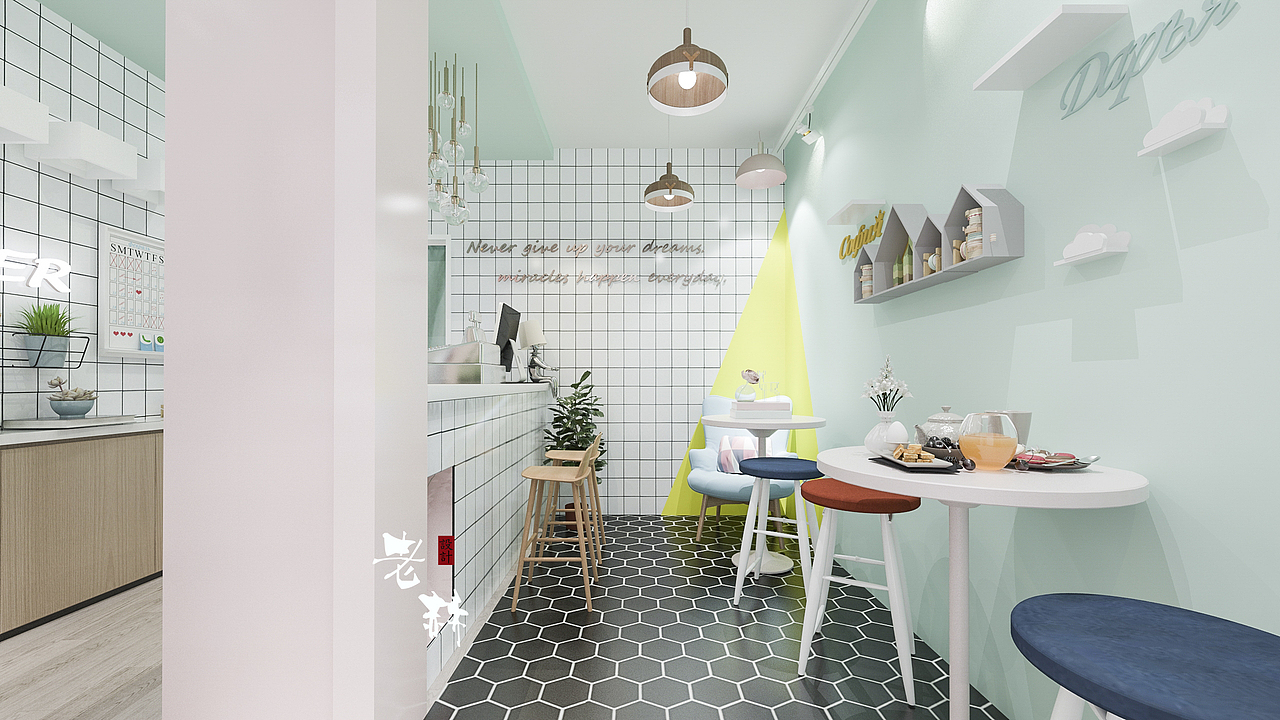 烘焙蛋糕店（图ZMTA0NDIwOTQ4） - 家装设计 - 站酷设计师研宅设计原创素材 - 站酷ZCOOL