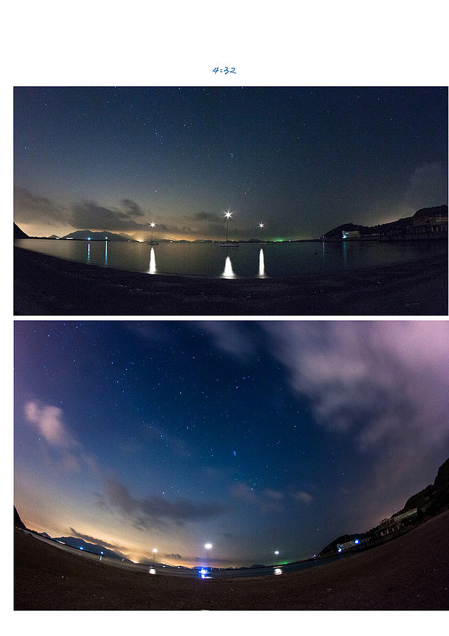 桂山岛夏日之旅~星空与日出