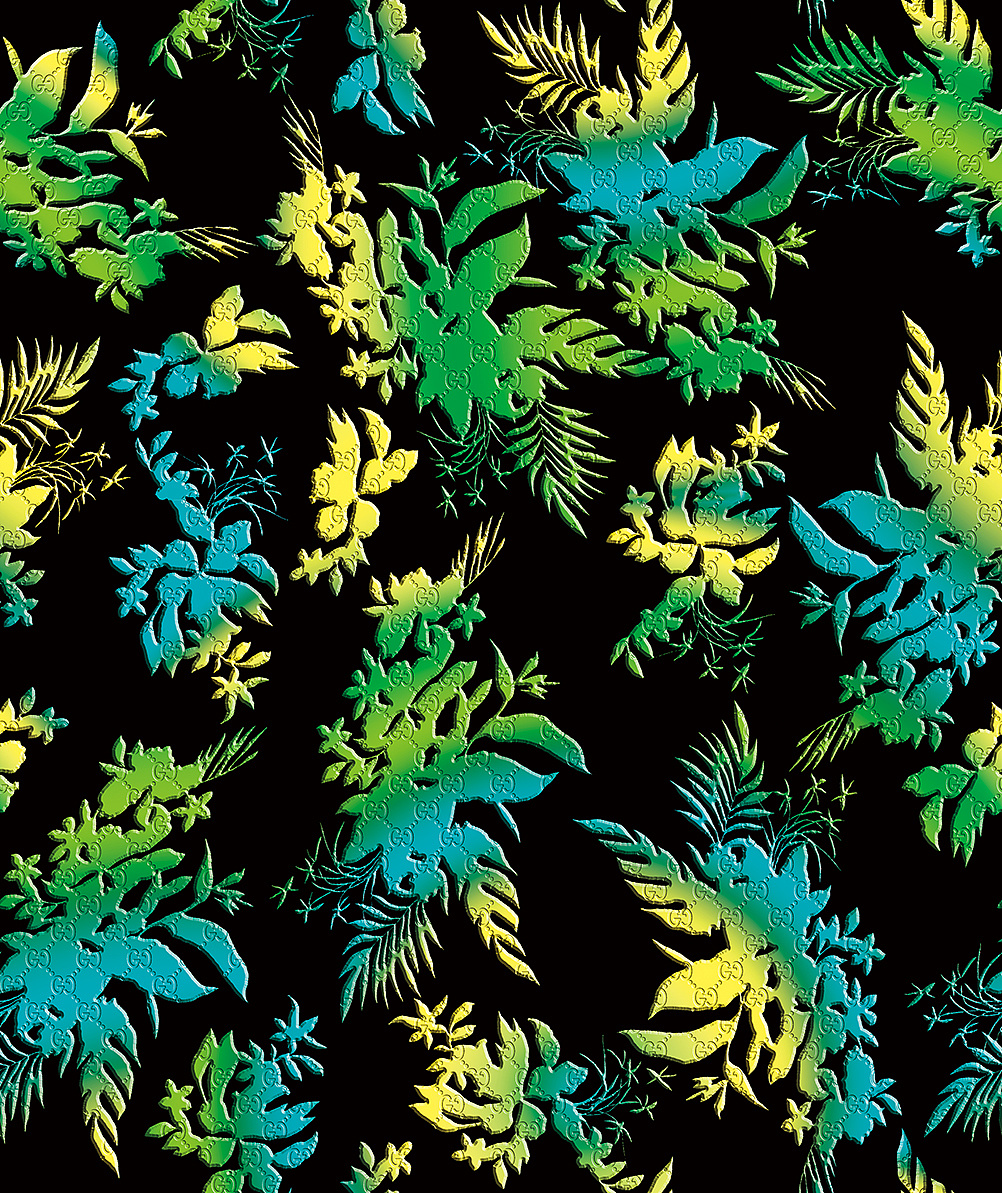 数码印花服装花型图案设计 - 原创作品 - 站酷(zcool)