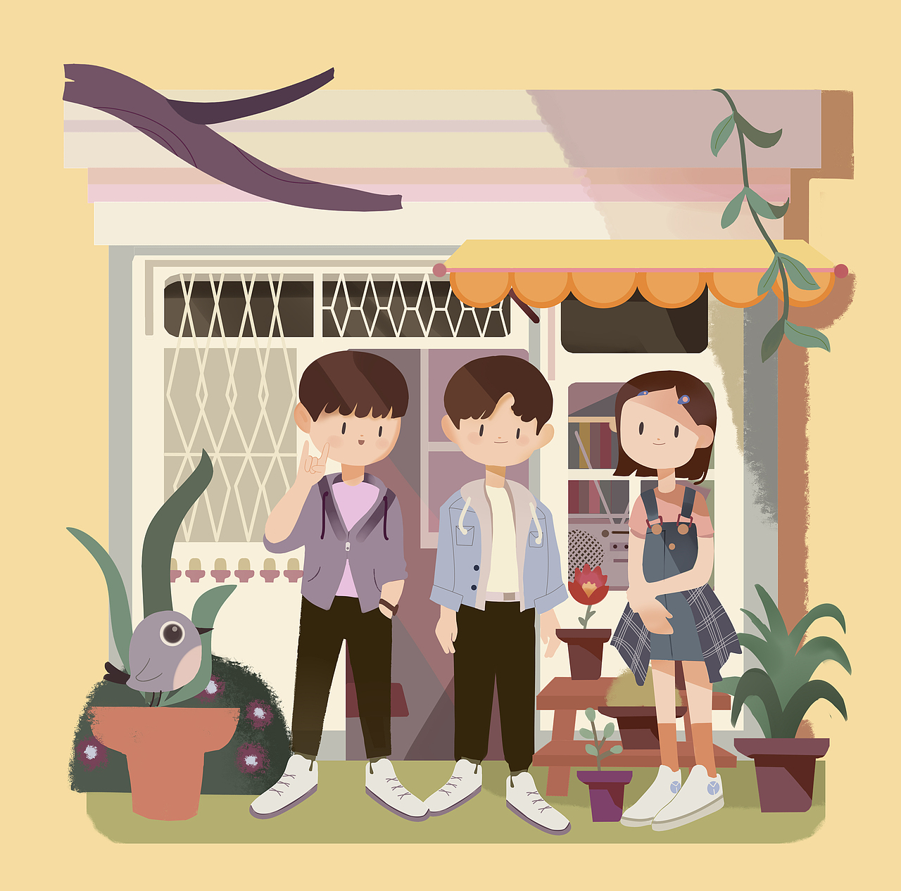同桌的你（图ZMjQzMjQwODk2） - 创作习作 - 站酷设计师柠檬酱111原创素材 - 站酷ZCOOL