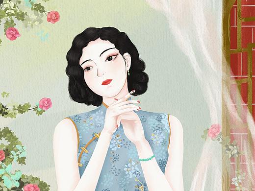 温柔小姐姐（个人主页-ZNDcxMzM3Njg=） - 创作习作 - 站酷设计师设计小小七原创素材 - 站酷ZCOOL