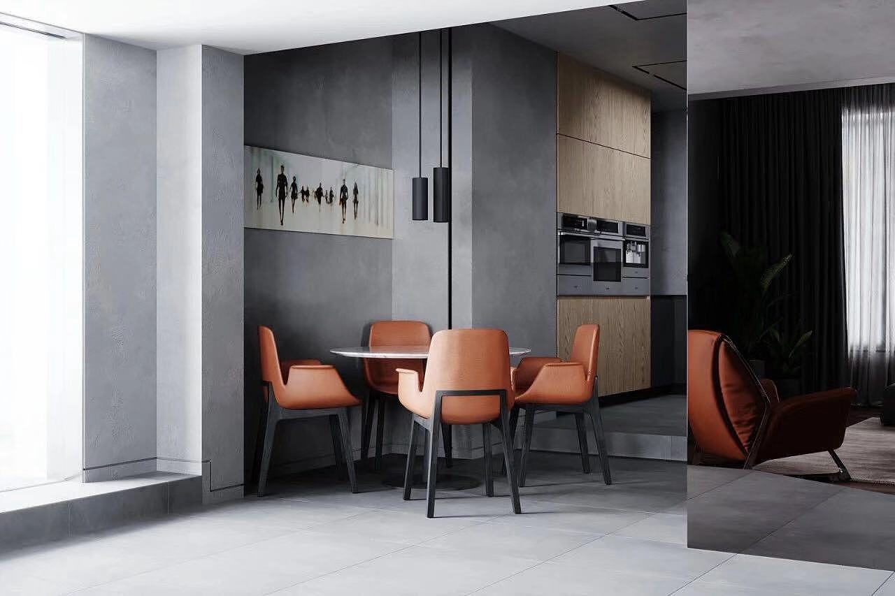 重庆装修设计案例分享|现代简约高级灰