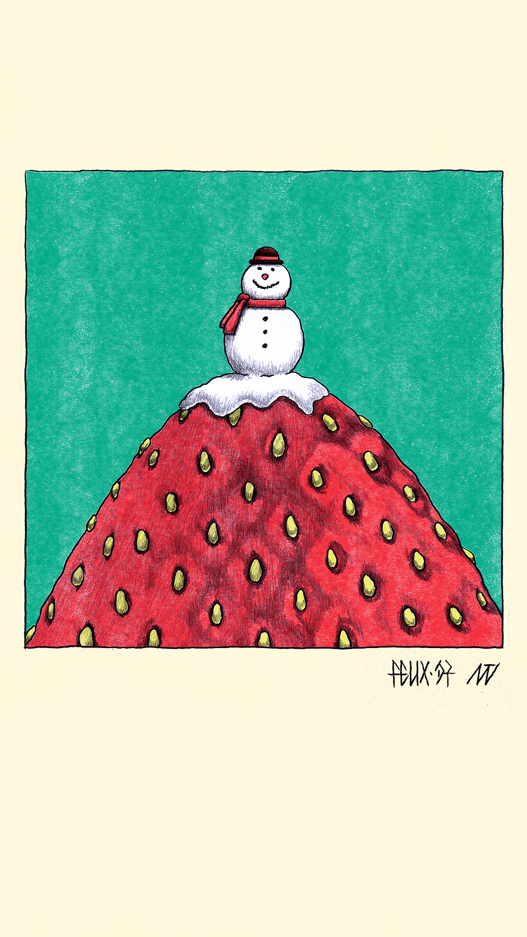 为谋手机品牌画的 Co-branding 海报插画（图ZMTEzOTQ2MzIw） - 商业插画 - 站酷设计师FELIX_勺子原创素材 - 站酷ZCOOL