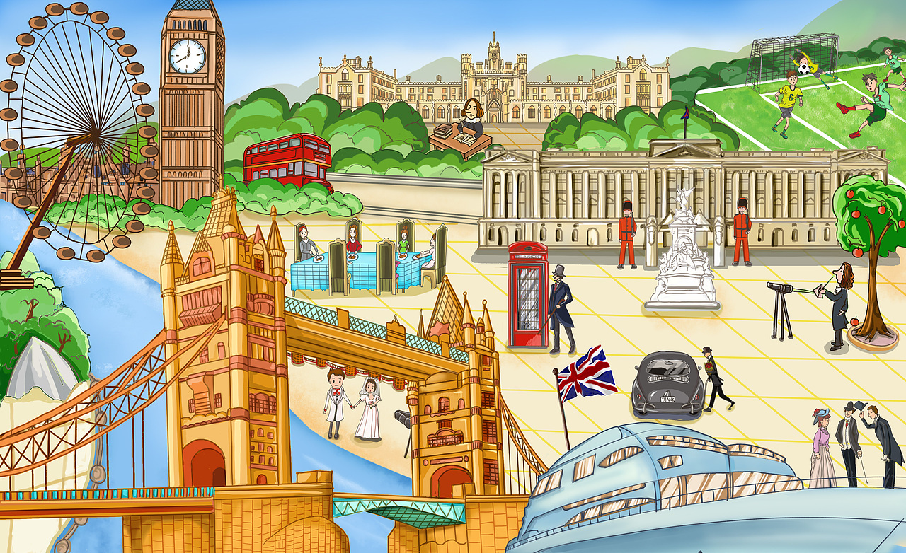 插画（图ZMTI3NTQ0ODg0） - 商业插画 - 站酷设计师眉茶原创素材 - 站酷ZCOOL