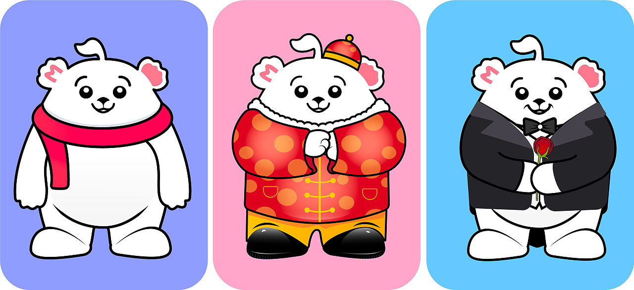 Midea Family Q版形象設(shè)計（圖ZMTkwNjgyMDg0） - IP形象 - 站酷設(shè)計師WOSHI_JIEBAO原創(chuàng)素材 - 站酷ZCOOL