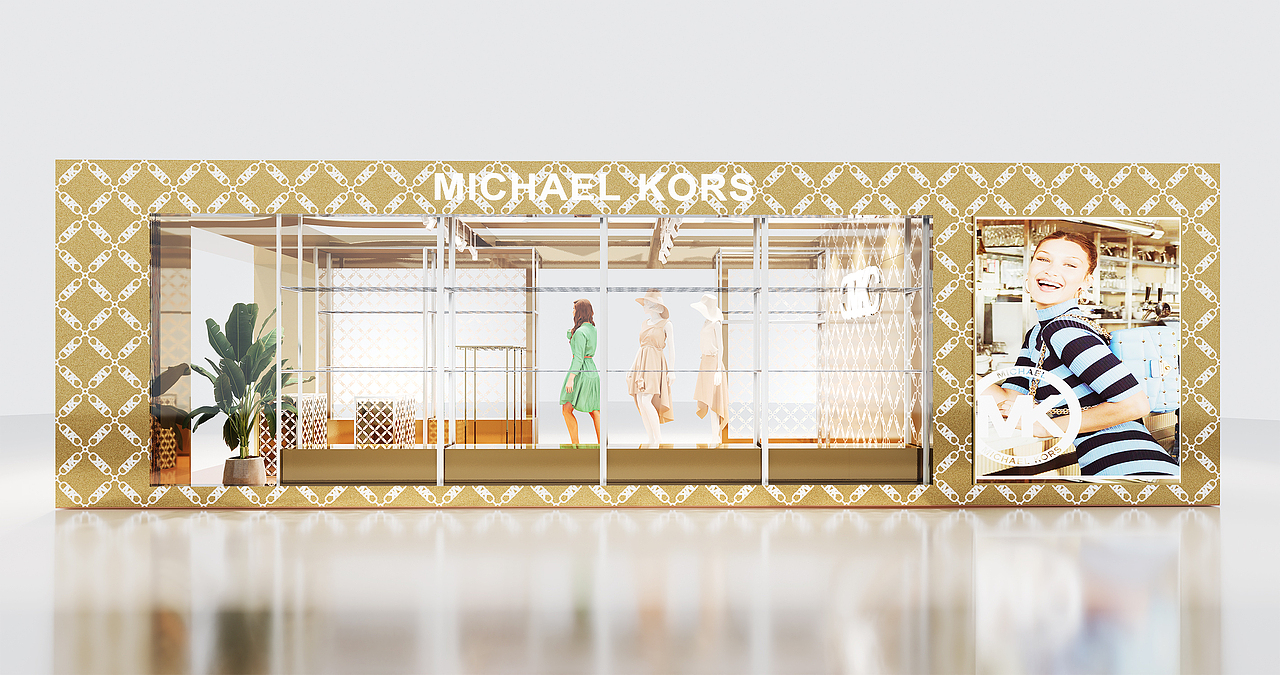 2023 MichaelKors-商超落地（图ZMzQxMDI3NzA0） - 其他空间 - 站酷设计师yangyanjie615原创素材 - 站酷ZCOOL