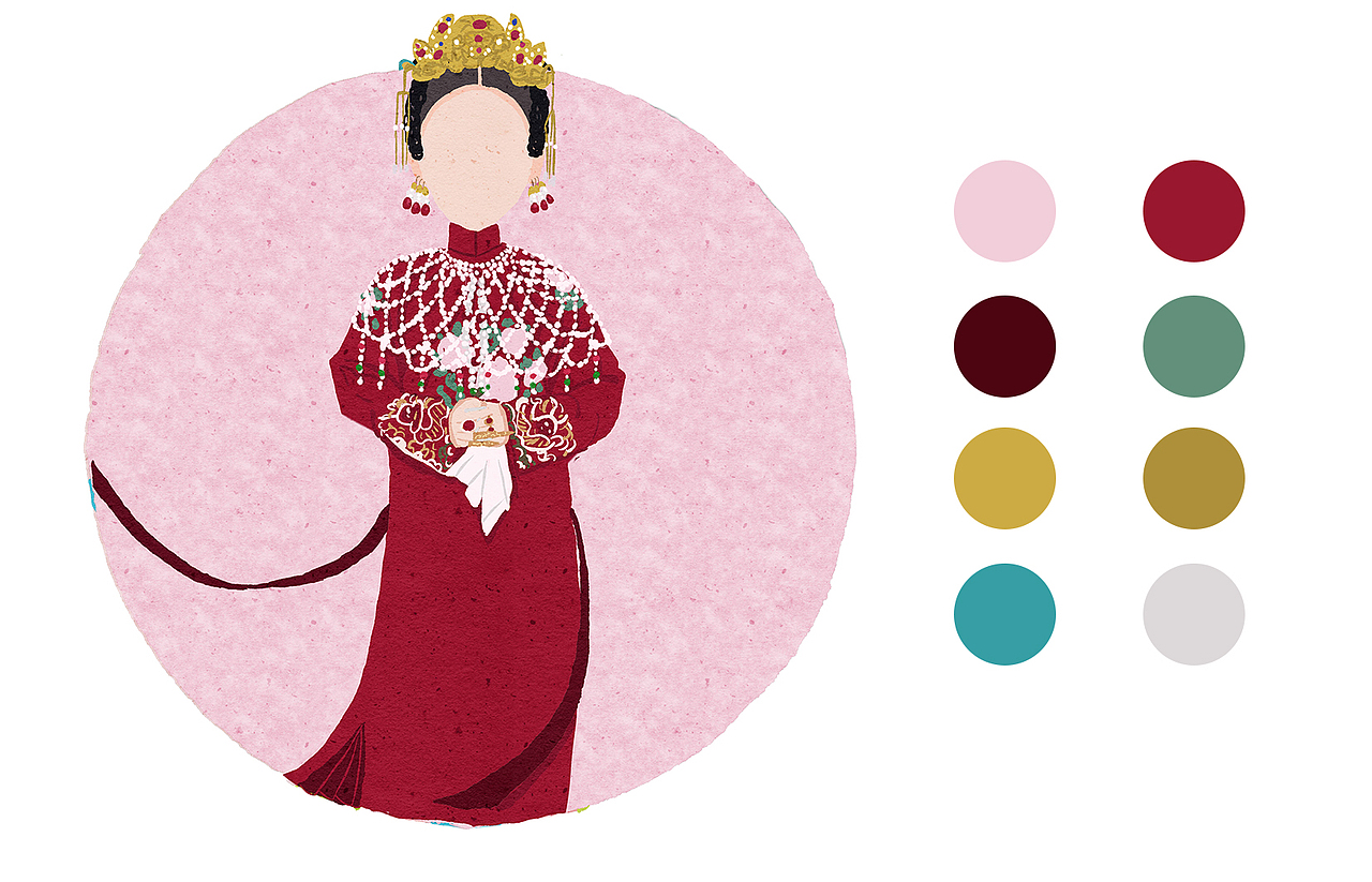 延禧攻略那些配色