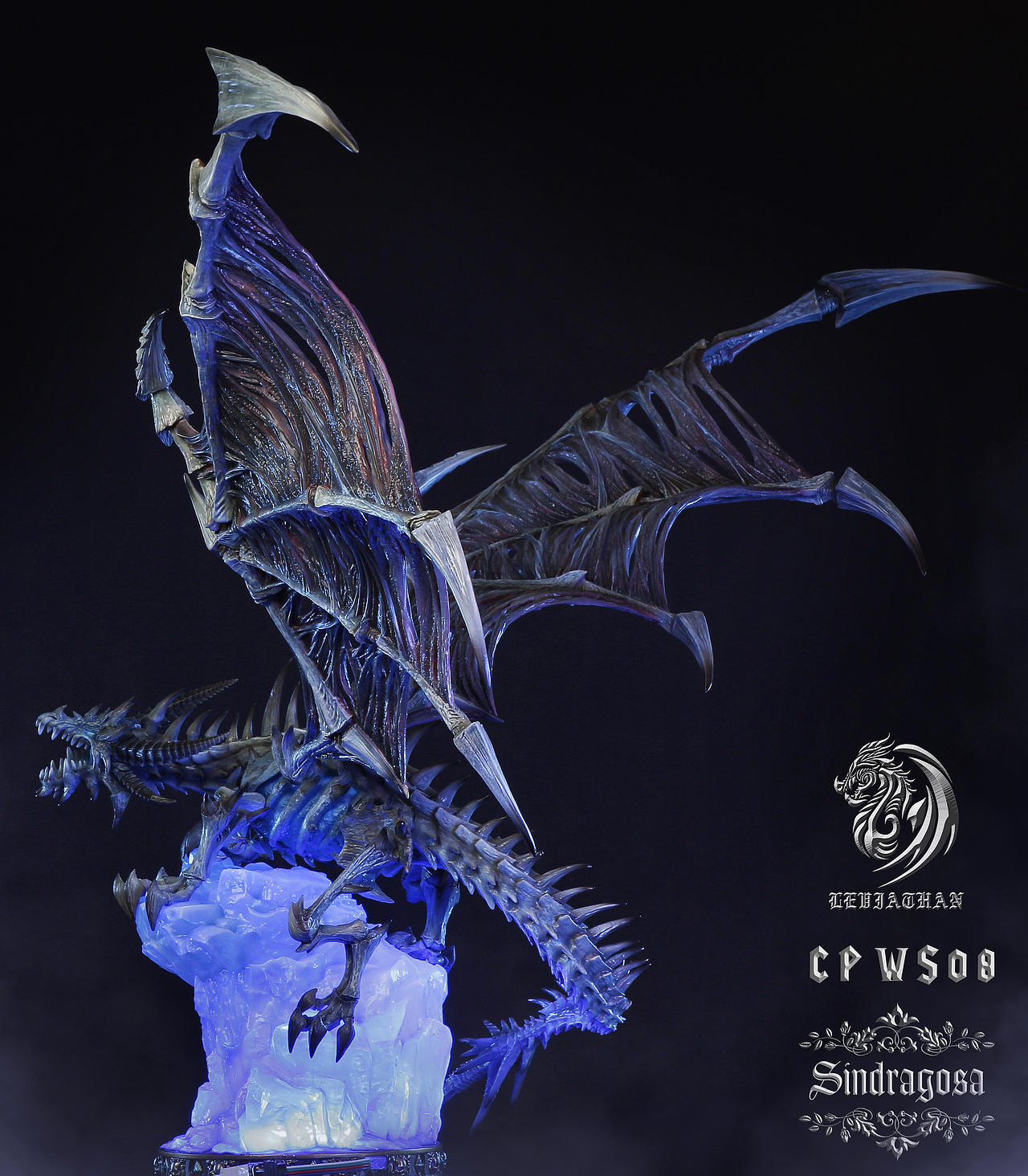 冰霜巨龙，翼展一米（图ZMTYzNjk1MDU2） - 玩具 - 站酷设计师核玩coreplay原创素材 - 站酷ZCOOL