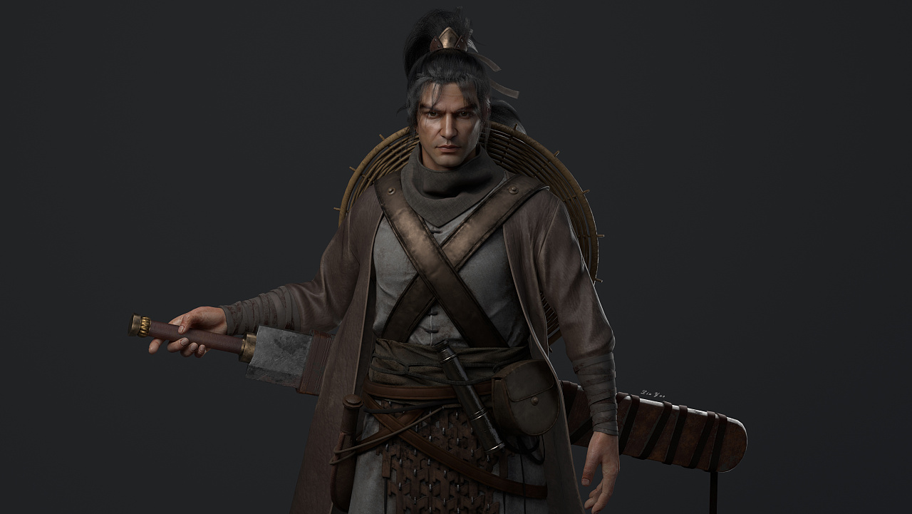 游侠|三维|人物/生物|月下焚香 - 原创作品 - 站酷 (zcool)